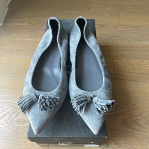 Suede Tassel Jcrew Flats